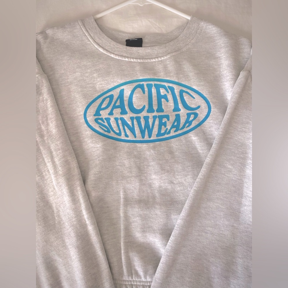 Cropped Pacific Sunwear (Pacsun) Cropped Sweatshirt